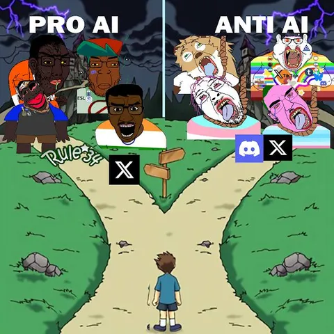 Pro AI vs Anti AI