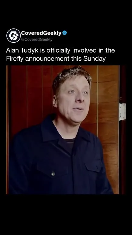 Alan Tudyk Firefly Announcement