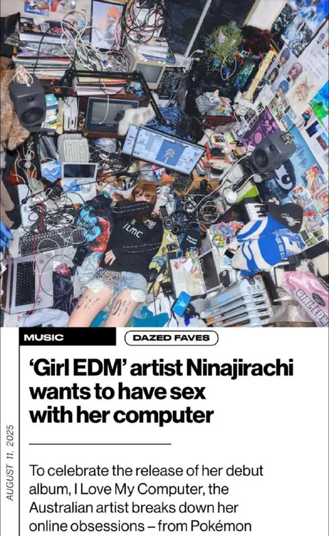 Girl EDM Artist Wants Sex with Computer