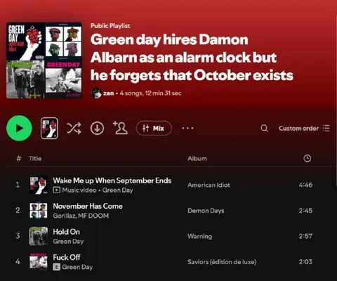 Green Day Hires Damon Albarn