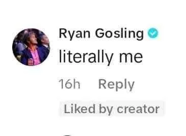 Ryan Gosling Literally Me