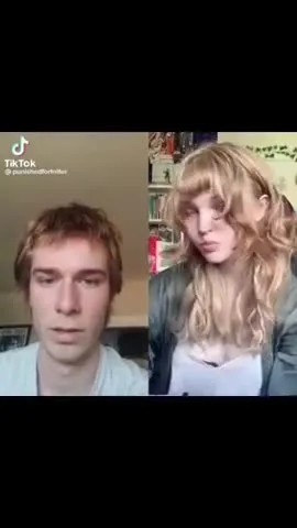 Парень увидел превращение в готическую девушку