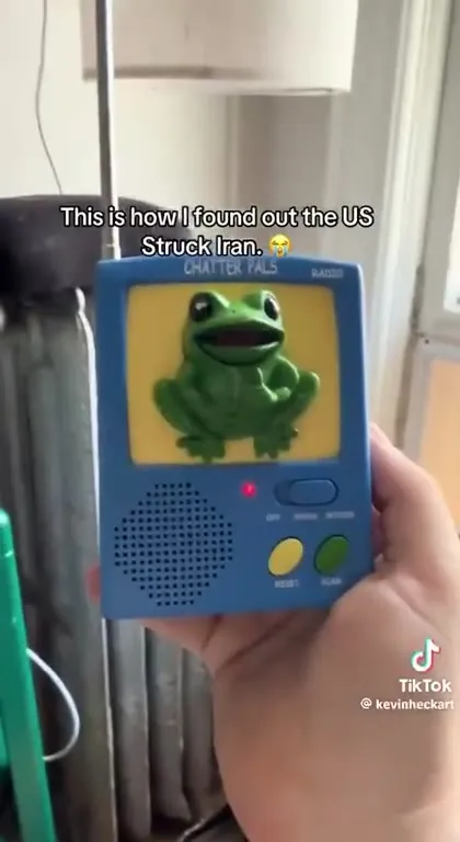 Found Out the US Struck Iran