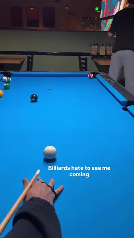Billiards Hate to See Me Coming