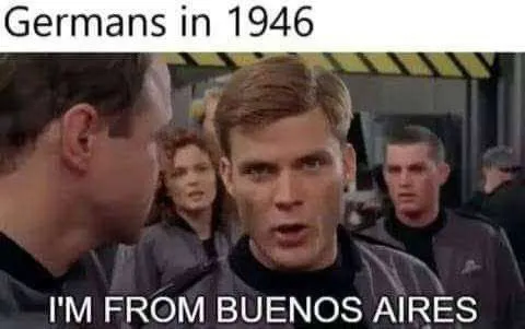 Germans in 1946 From Buenos Aires
