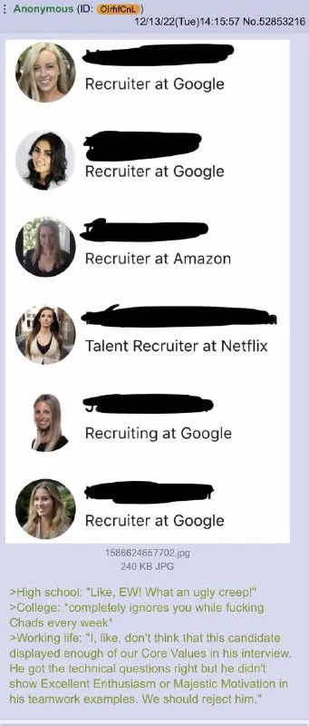 Recruiters Judge You Differently