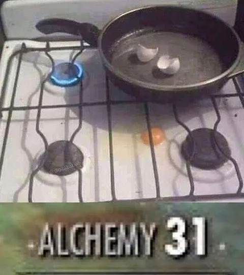 Alchemy 31 Stove Experiment
