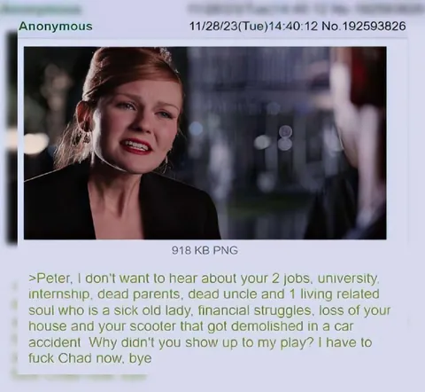 Mary Jane Rejects Peter's Problems