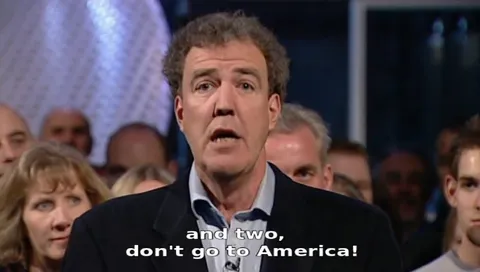 And Two, Don't Go to America