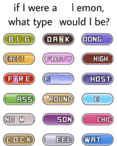 If I Were a Type of Emon