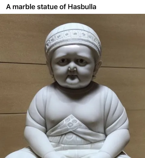 Marble Statue of Hasbulla