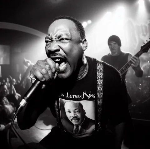 Martin Luther King Metal Singer