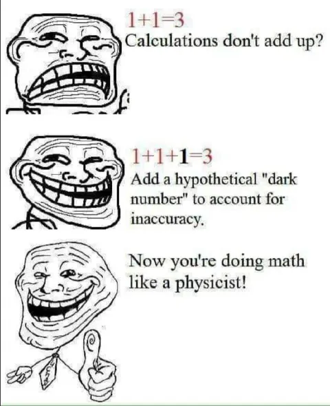 Dark Number Physics Math