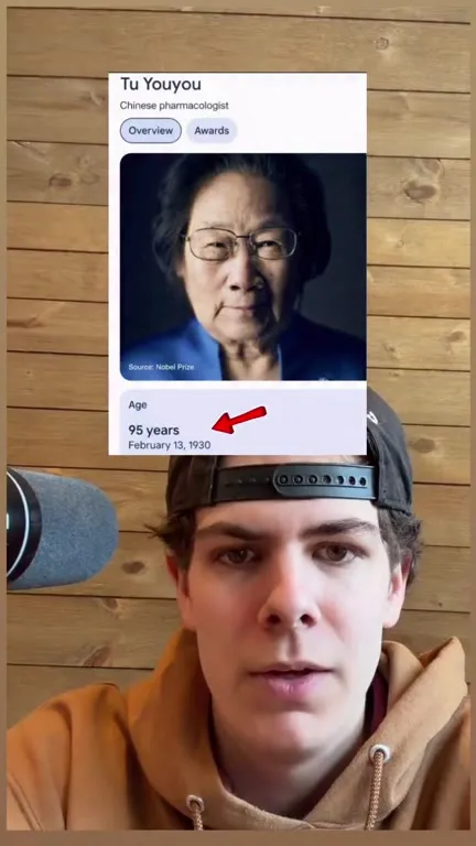 Tu Youyou Is 95 Years Old
