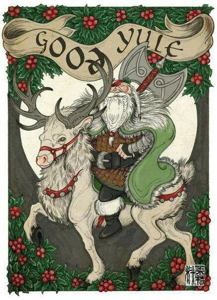 Good Yule Goat Rider