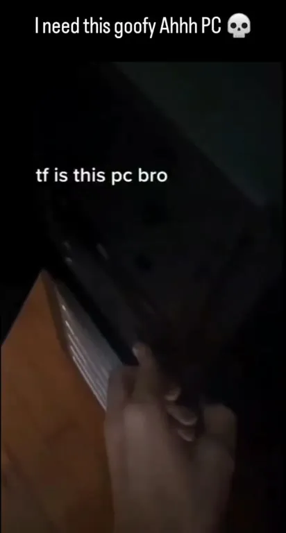 Goofy Ahh PC Turns Into Samsung