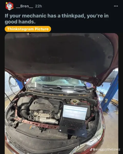 Mechanic With a ThinkPad