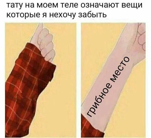 Татуировки и грудное место