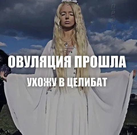 Овуляция прошла, ухожу в целибат