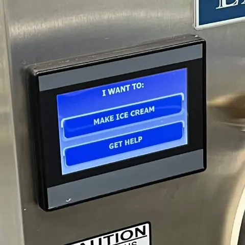 Make Ice Cream or Get Help