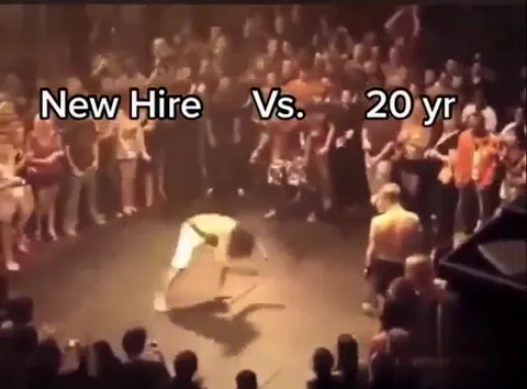 New Hire Versus 20 Years