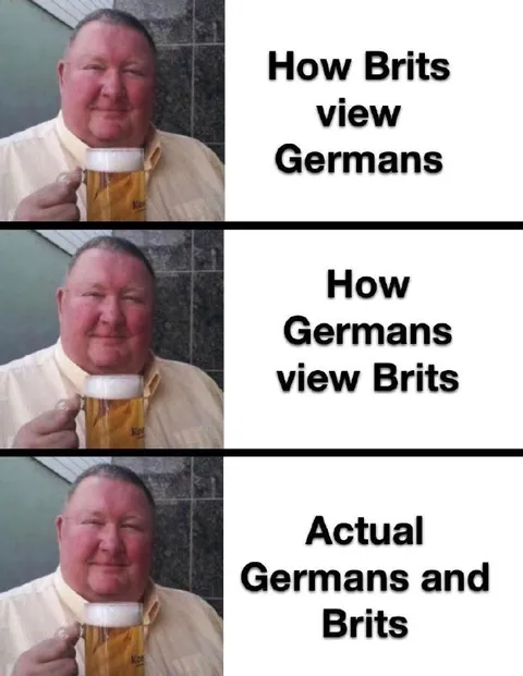 How Brits and Germans View Each Other