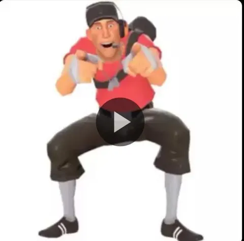 Танцующий Скаут из Team Fortress 2