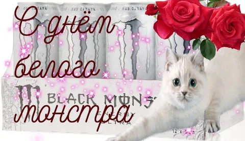 С днём белого кота