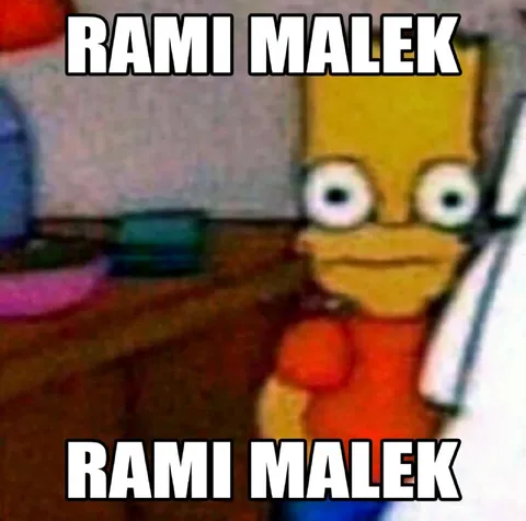 Bart Simpson Rami Malek
