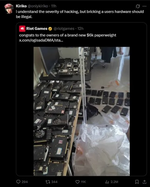 Vanguard Turns GPUs Into Paperweights