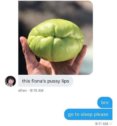 Fiona's Pussy Lips Lime