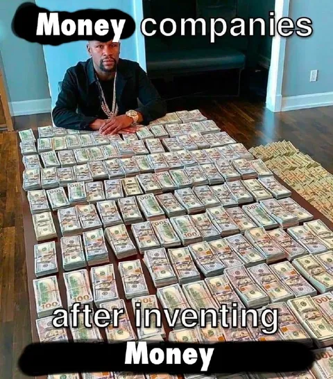 Money Companies After Inventing Money