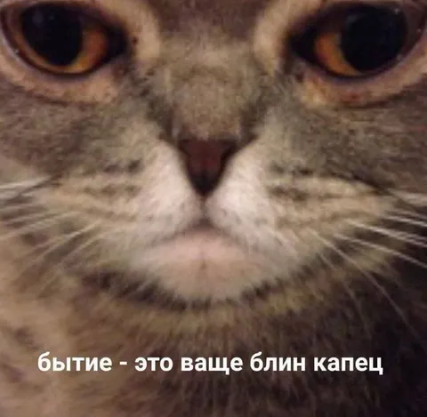 Бытие — это вообще капец