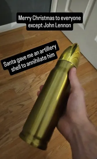 Santa's Gift for John Lennon