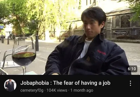 Jobaphobia: Fear of Having a Job