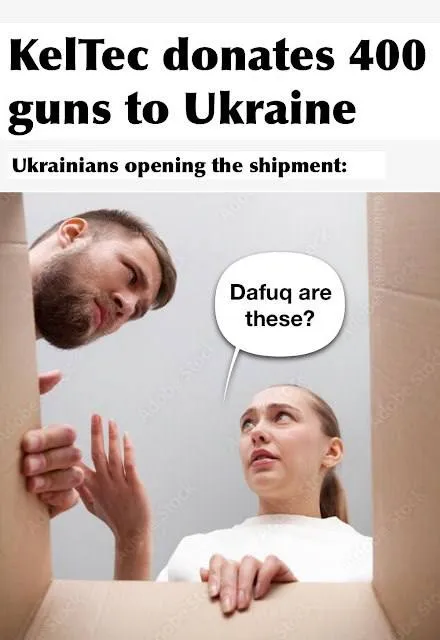 Ukrainians Open the Gun Shipment
