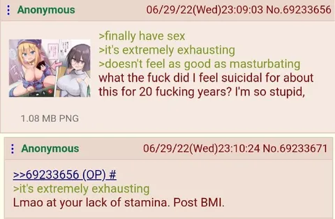 Finally Have Sex Greentext