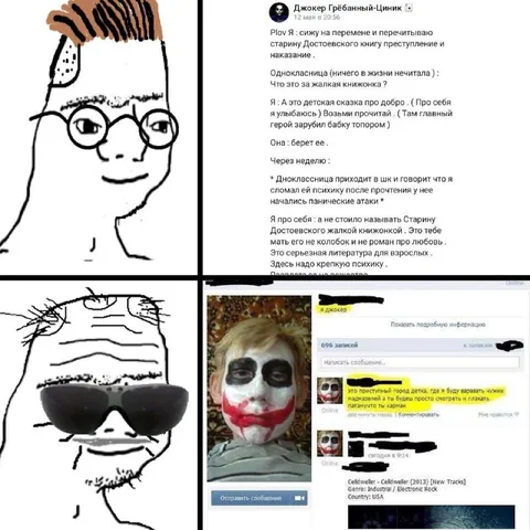 От Достоевского до Джокера