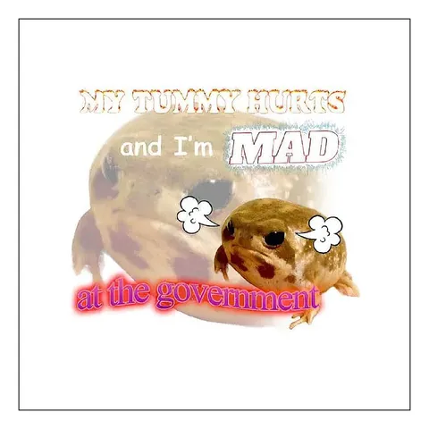Angry Frog Blames the Government