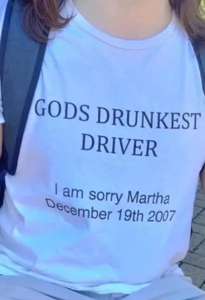 God's Drunkest Driver Shirt