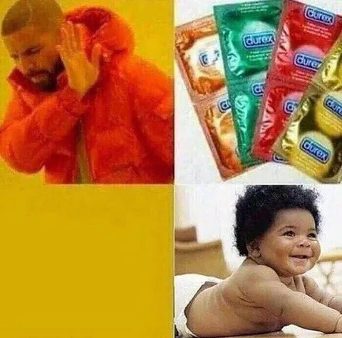 Дрейк выбирает пачку Durex