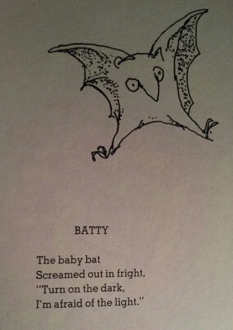 Baby Bat Afraid of the Light