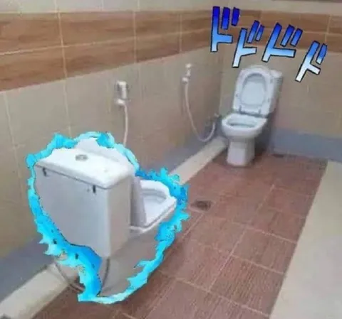 トイレが迫ってくる