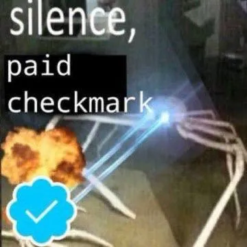 Silence Paid Checkmark Explosion