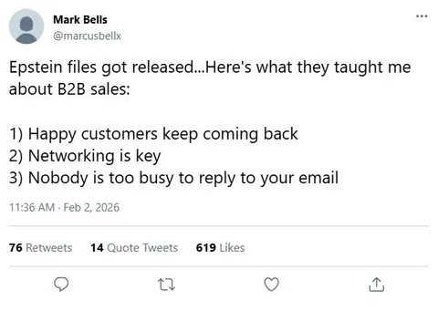 Epstein Files B2B Sales Lessons