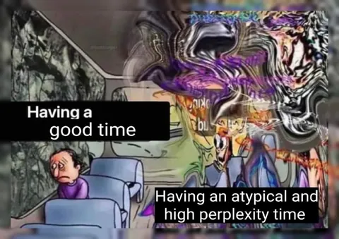Having an Atypical High Perplexity Time