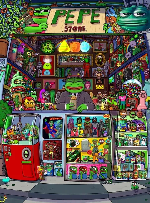 Pepe Store Full of Memes