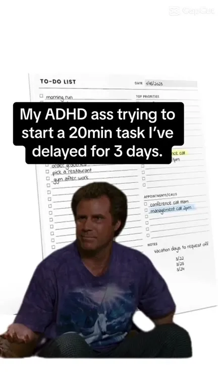ADHD Finally Starts the Task