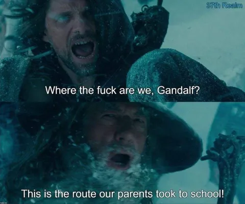 The Route Our Parents Took to School