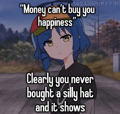 Silly Hat Proves Happiness